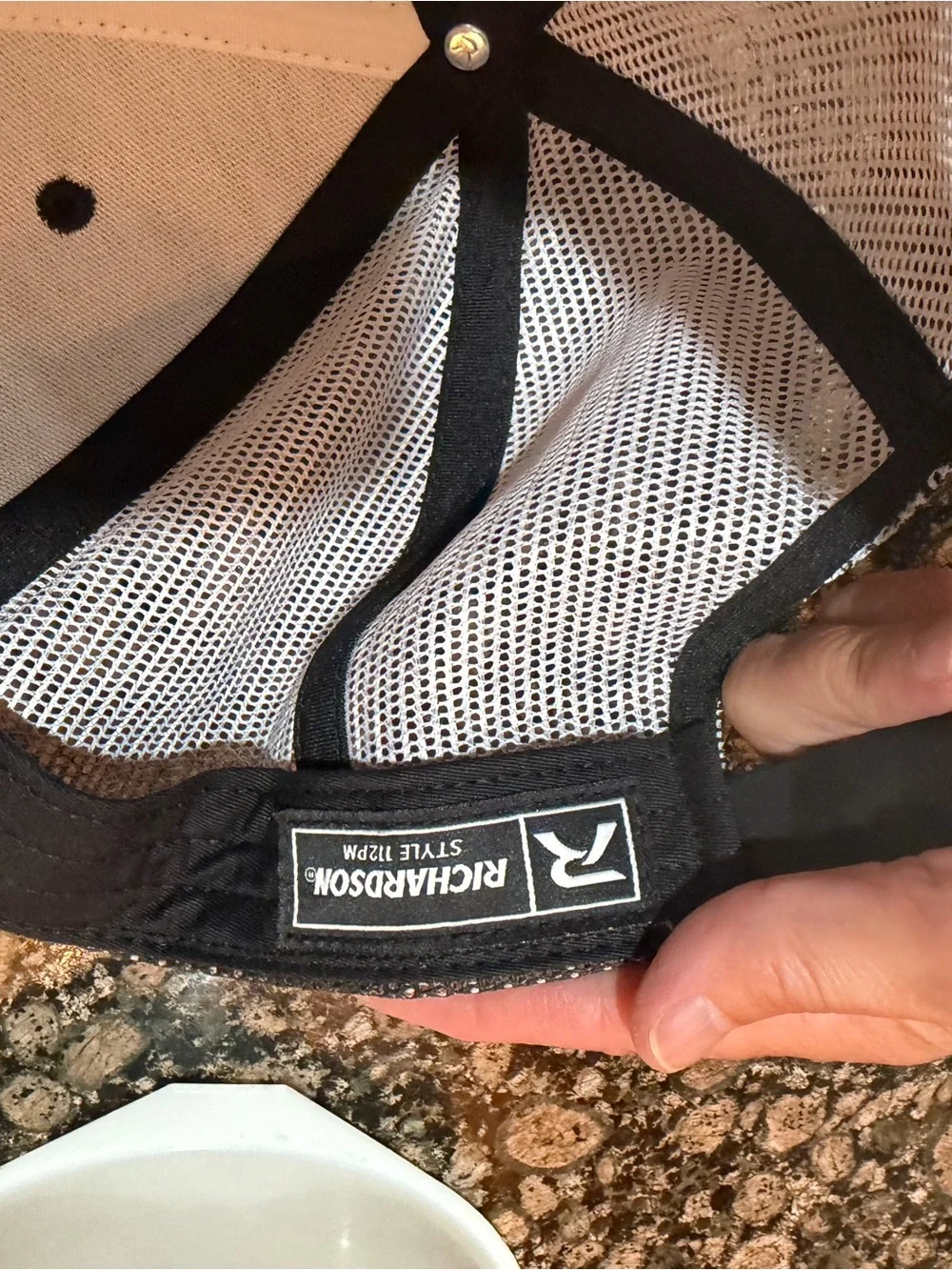 Design Tanks Richardson Trucker Hat - Black with Gray Mesh